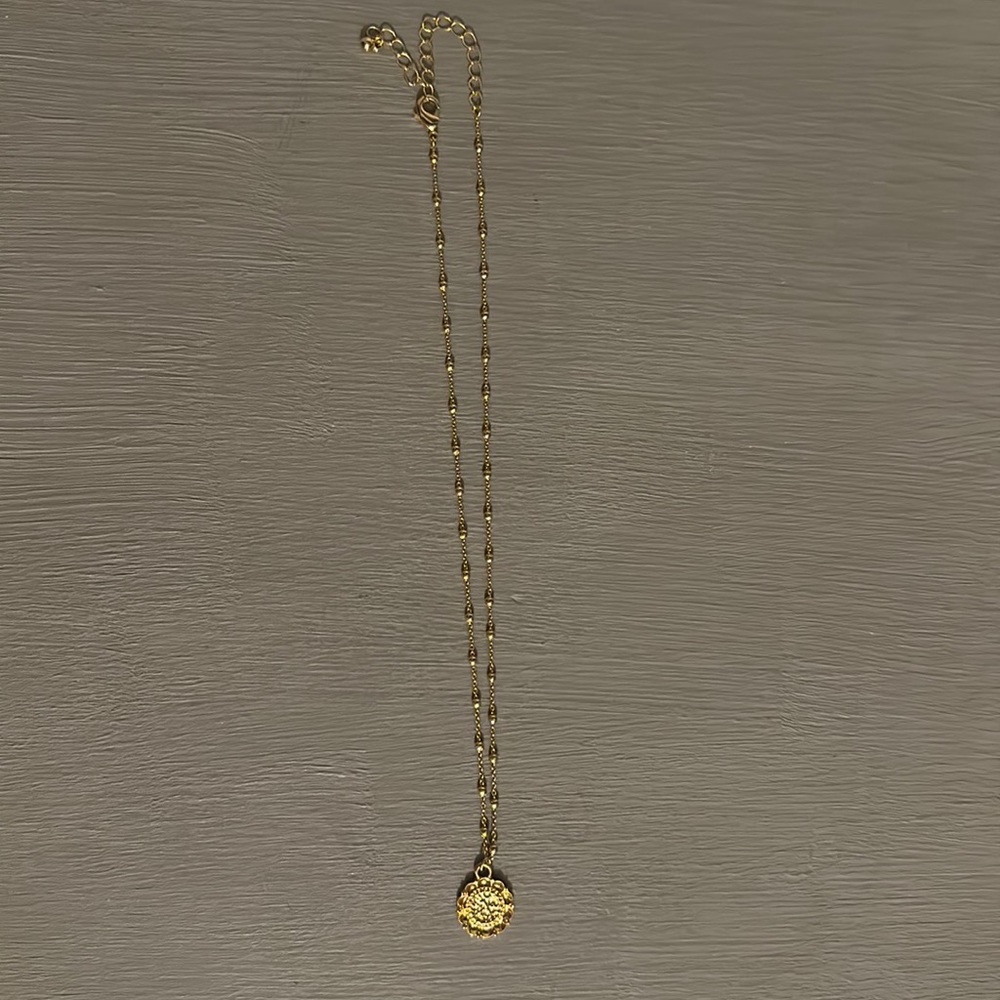 Uncommon James small medallion necklace